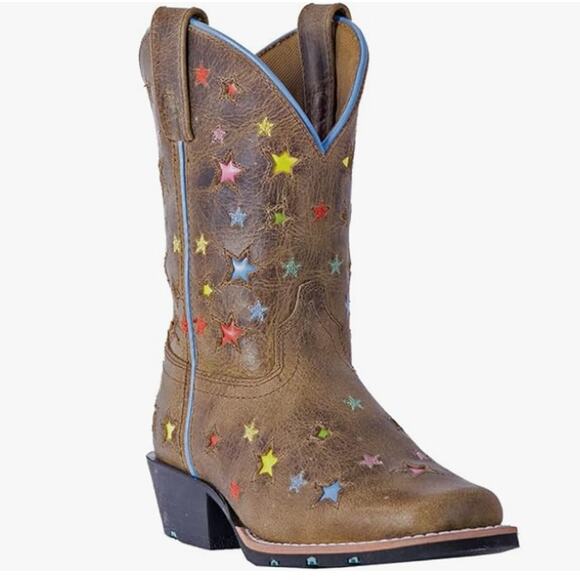 Dan Post Girl's Starlett (Toddler) Western Boot 12.5 - Picture 1 of 10